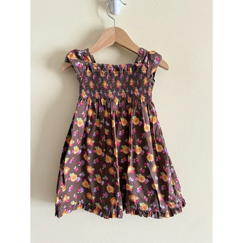 Gymboree Sunflower Smiles Flower Dress Baby‎ Girls 18-24 months Vintage